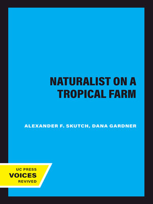 cover image of A Naturalist on a Tropical Farm